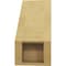 Ekena Millwork 5-inch W x 10-inch D x 10-inch H Burlington Rough Cedar Woodgrain TimberThane Knee Brace, Primed BRCUR05X10X10BURRCPR - alternate 3